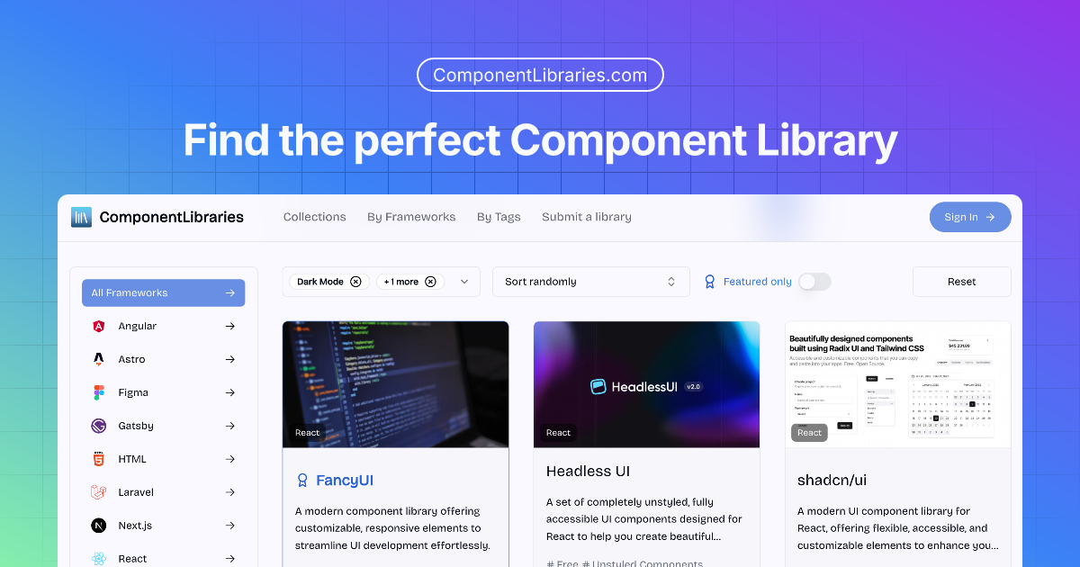 componentlibraries.com image